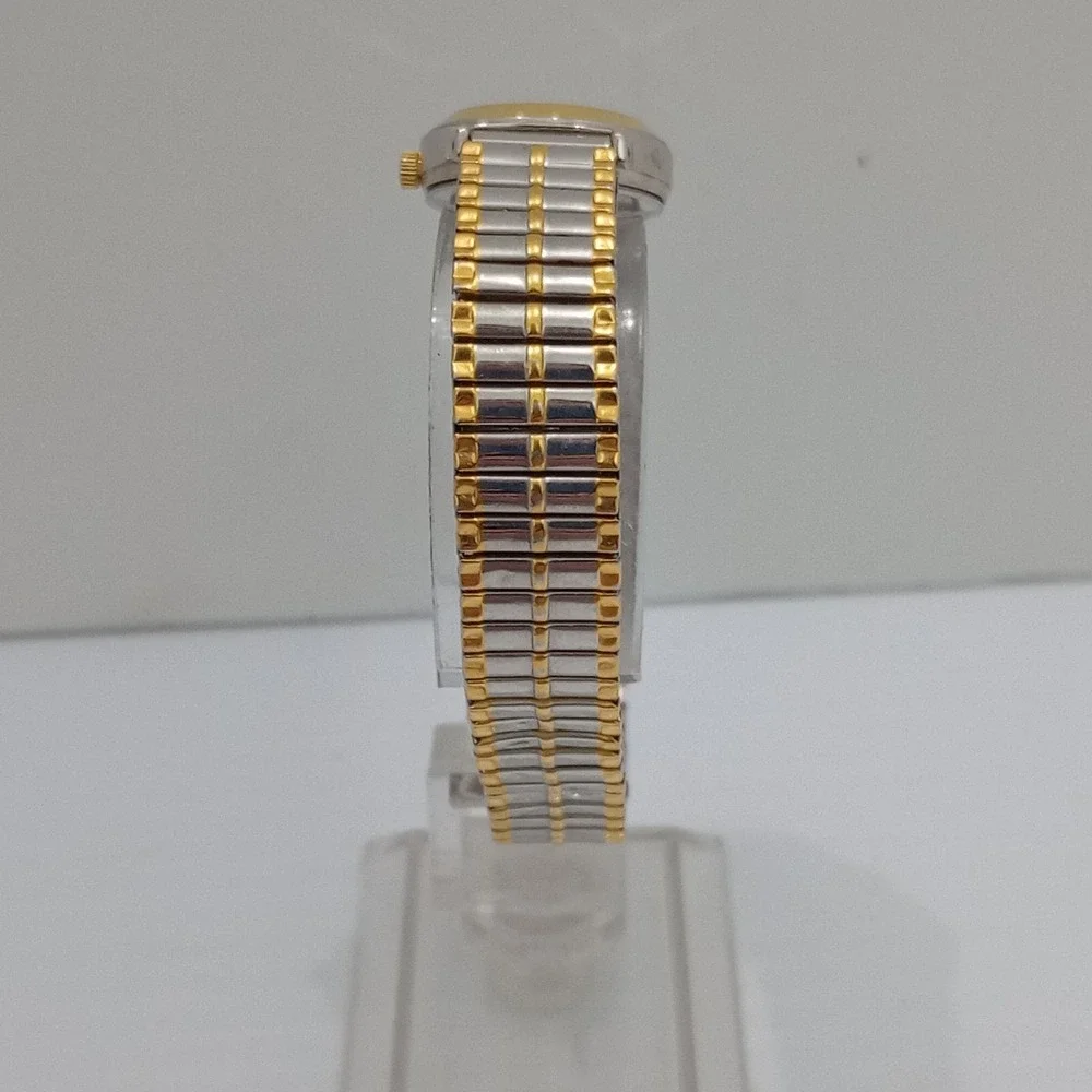 Tweety Bird 1990's Armitron Watch damaged Two Tone Stretch  Warner Bro New Batte